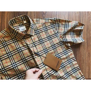 Áo sơ mi nam cộc tay BBR kẻ caro