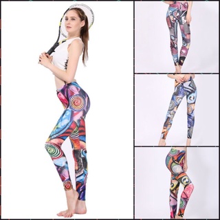Quần legging lưng cao  mặc thời trang/tập gym/Yoga xuất dư xịn