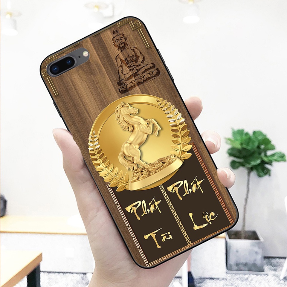 Ốp lưng kính cường lực iphone 7plus/8plus-iphone 6plus-iphone7/iphone8-iphone6/6S in hình 12 con giáp siêu đẹp
