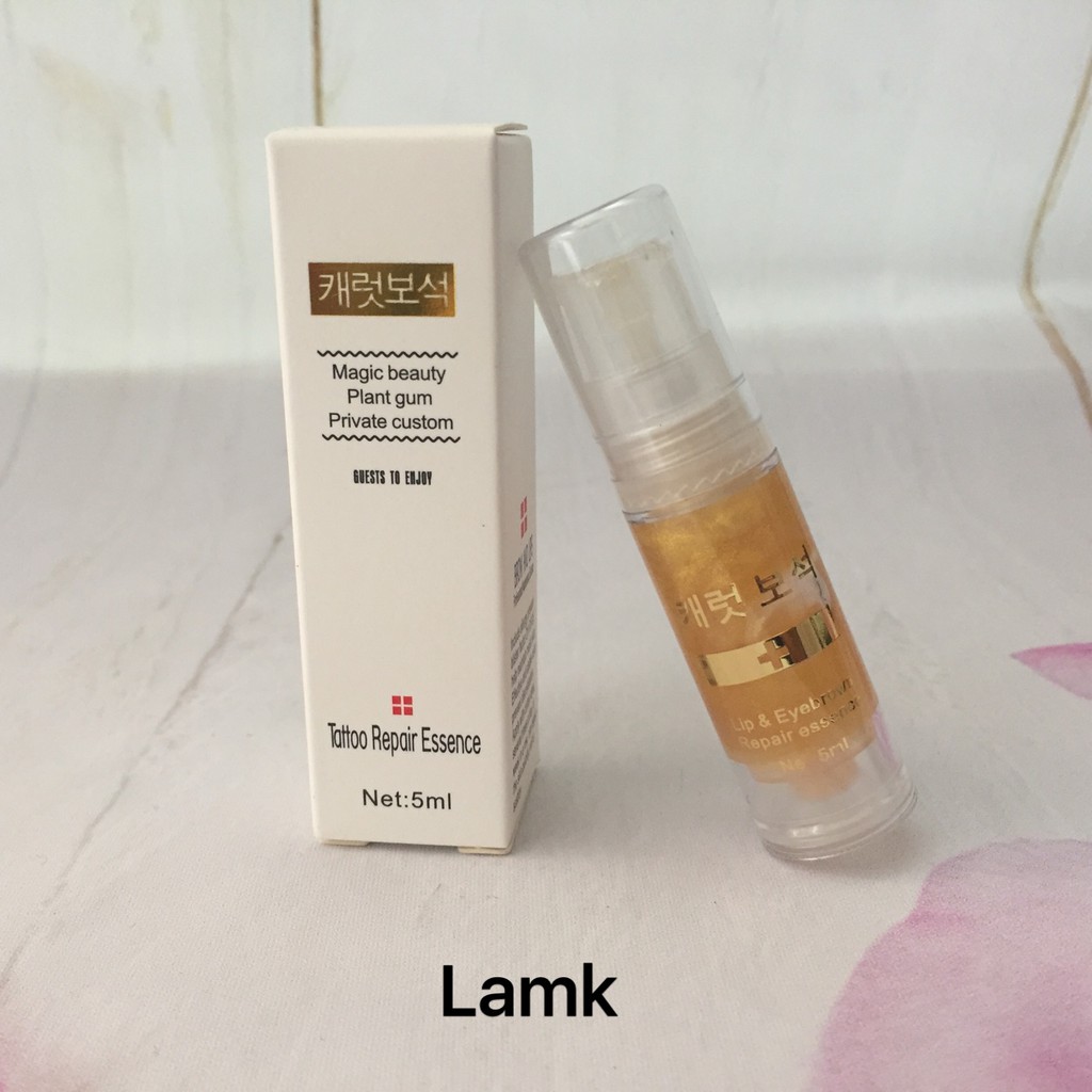 DƯỠNG SAU XĂM COLLAGEN TINH CHẤT VÀNG TRONG PHUN XĂM THẨM MỸ