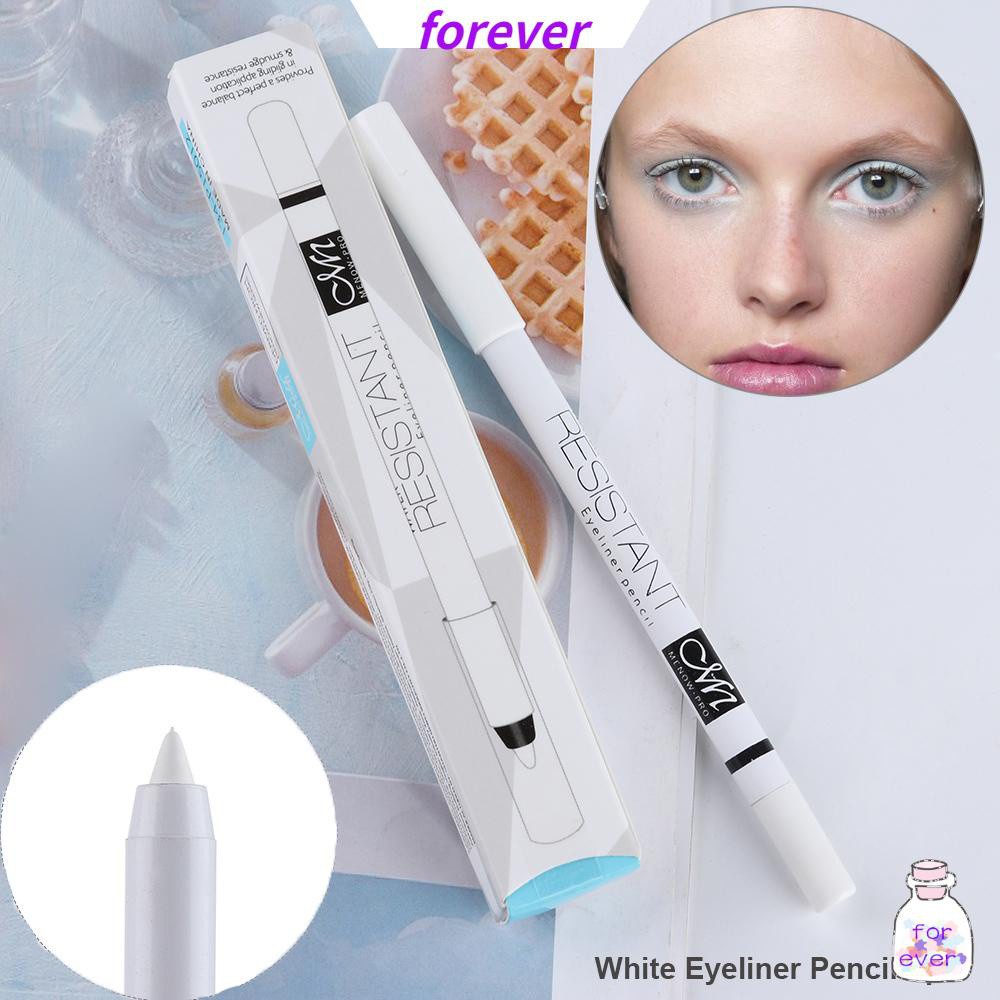 🌱FOREVER🌱 hot Eye Makeup Pearlescent Charming White Eyeliner Pencil Smudge-proof Waterproof Beauty Tools Profile Longlasting Cosmetic