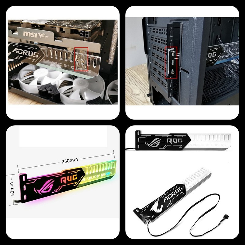 Thanh Led RGB Dùng độ trang trí cho VGA cho máy tính