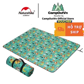 Naturehike đồ cắm trại campoutvn naturehike thảm cắm trại du lịch dã ngoại xếp gấp gọn A126