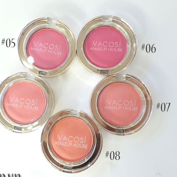 Phấn má hồng Hàn Quốc VACOSI NATURAL LOLIPOP BLUSH POWDER