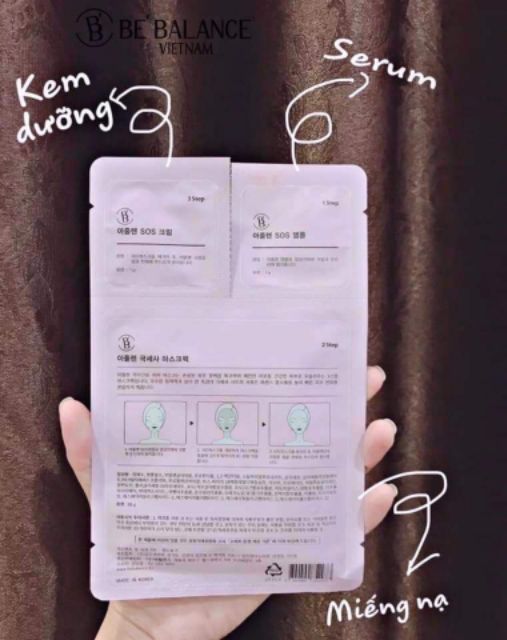 Mặt nạ Be'Balance  1hộp 10 miếng.