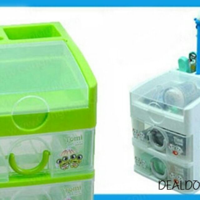 Tủ nhựa mini Tomi 3 tầng