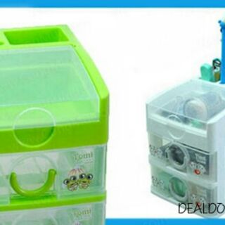 Tủ nhựa mini Tomi 3 tầng