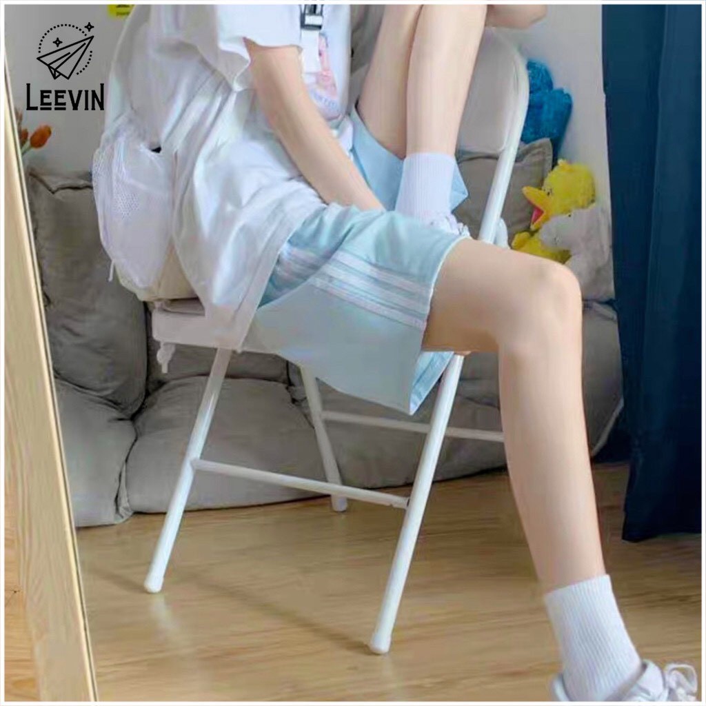 Quần 3 sọc Gấu 194 short thun thể thao vải co dãn ,mềm mịn - from slimfit - SHORT