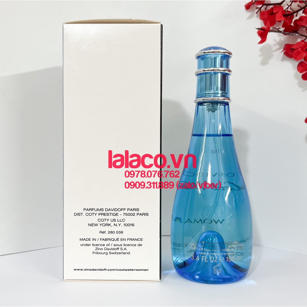 Nước hoa nữ Davidoff Cool Water Woman 100ml - cô nàng mùa hè tươi mát
