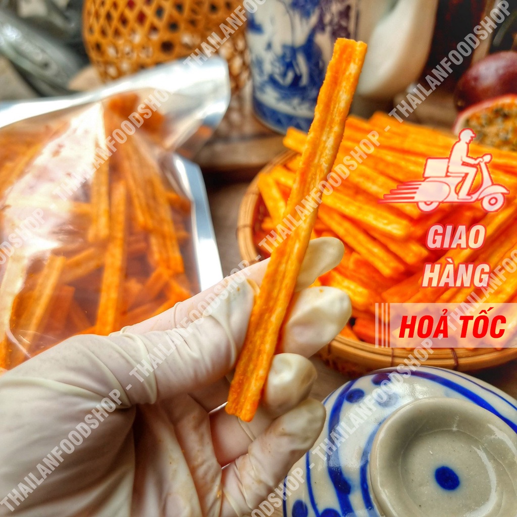 Khoai Tây Lắc Bột Phô Mai Dạng Ống Túi 500gr