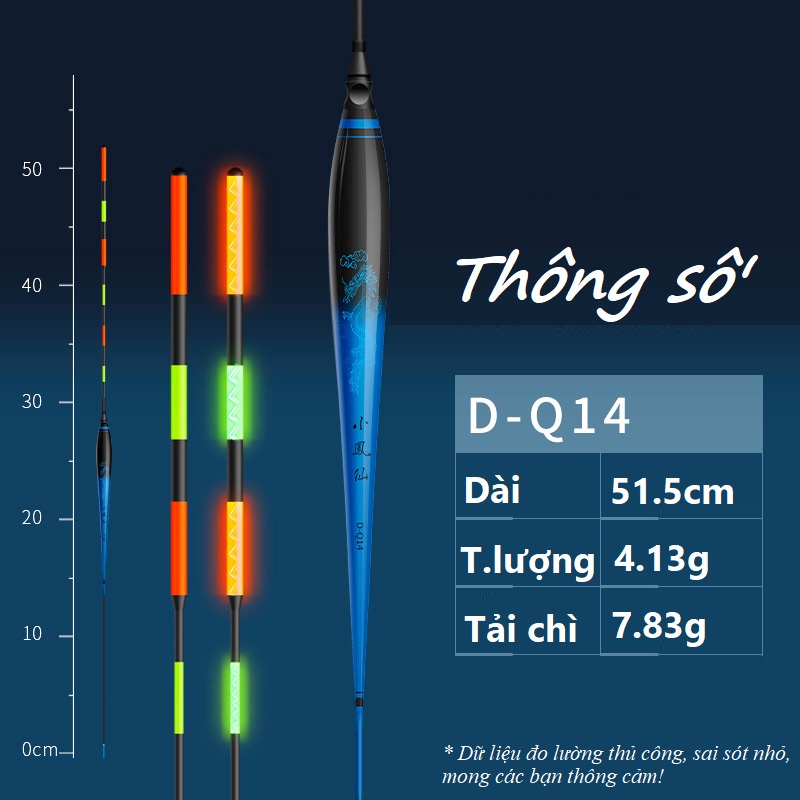 Phao Câu Đài Ngày Đêm Long Dương [TẶNG PIN] Truyền Tín Hiệu Siêu Nhạy SPC-31 -SANAMI FISHING STORE