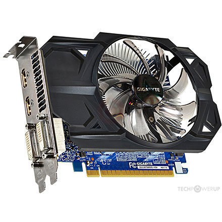 Card đồ họa chơi game VGA GTX750 1GD5 gigabyte