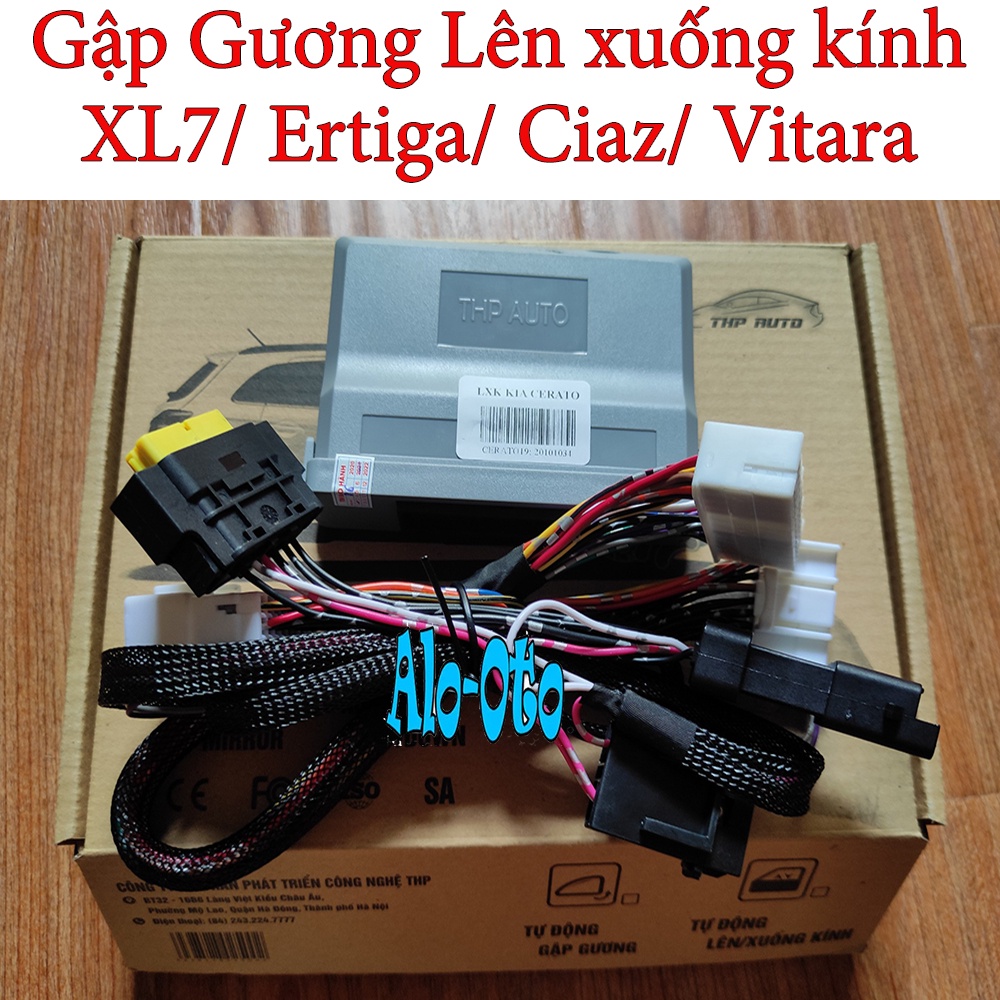 Gập Gương - Lên Xuống Kính XL7/ Ertiga/ Ciaz/ Vitara  hàng chính hãng cắm giắc zin . Có kỹ thuật viên hướng dẫn lắp