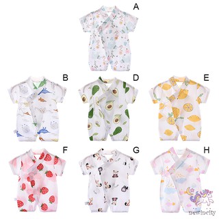 Áo liền quần Kiểu Kimono Cho Bé