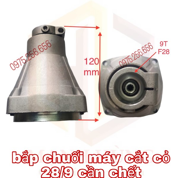 bắp chuối máy cắt cỏ 28/9 cần chết