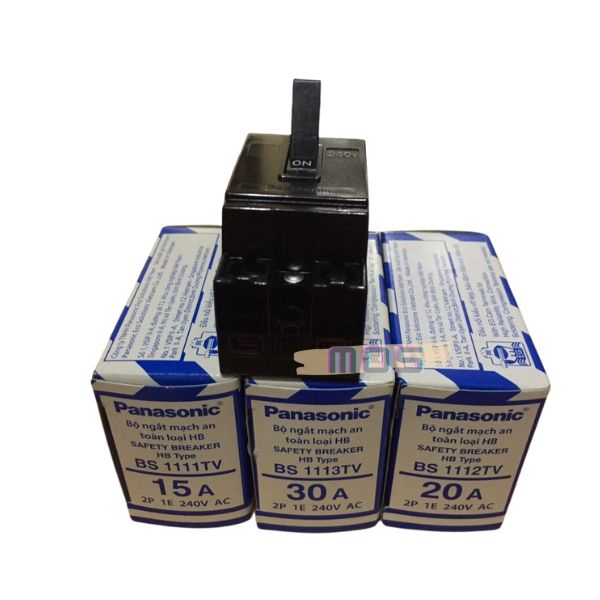 Bộ ngắt mạch an toàn Panasonic (CB Cóc) 6A-10A-15A-20A-30A-40A
