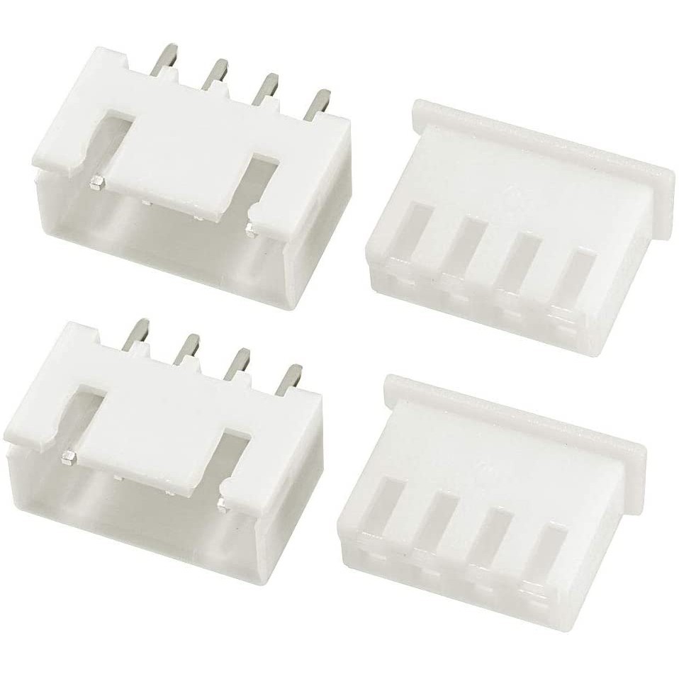 Header XH2.54 2P-10P Cái, Đực Thẳng, Đực Cong (10 Con)
