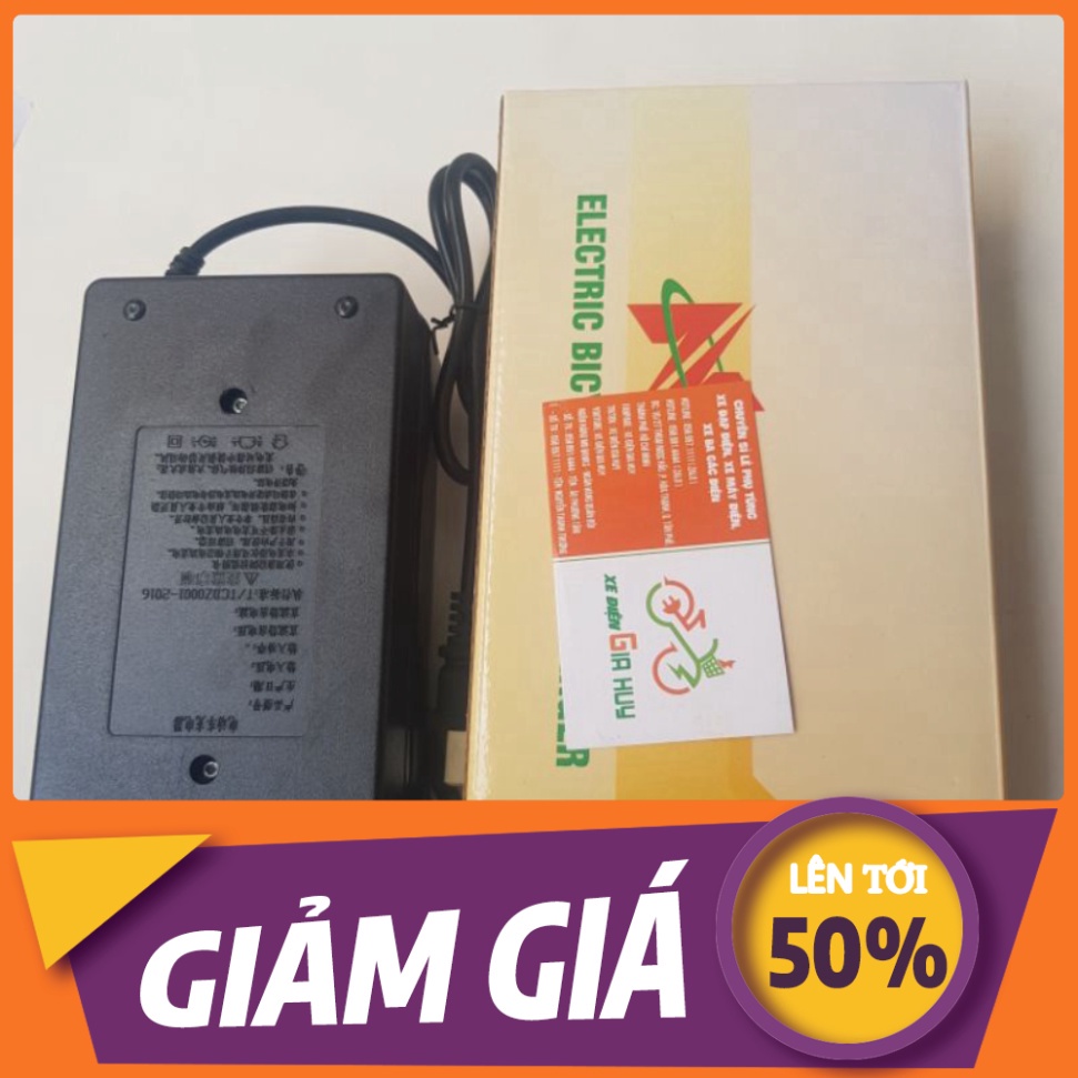 [VIDEO THẬT] Sạc Xe Đạp Điện 48V 12-14AH XE ĐIỆN HUY
