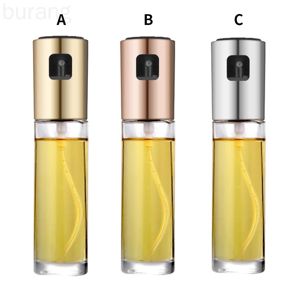 Bình xịt dầu ăn thuỷ tinh dung tích 100ml an toàn tiện dụng cho nhà bếp
