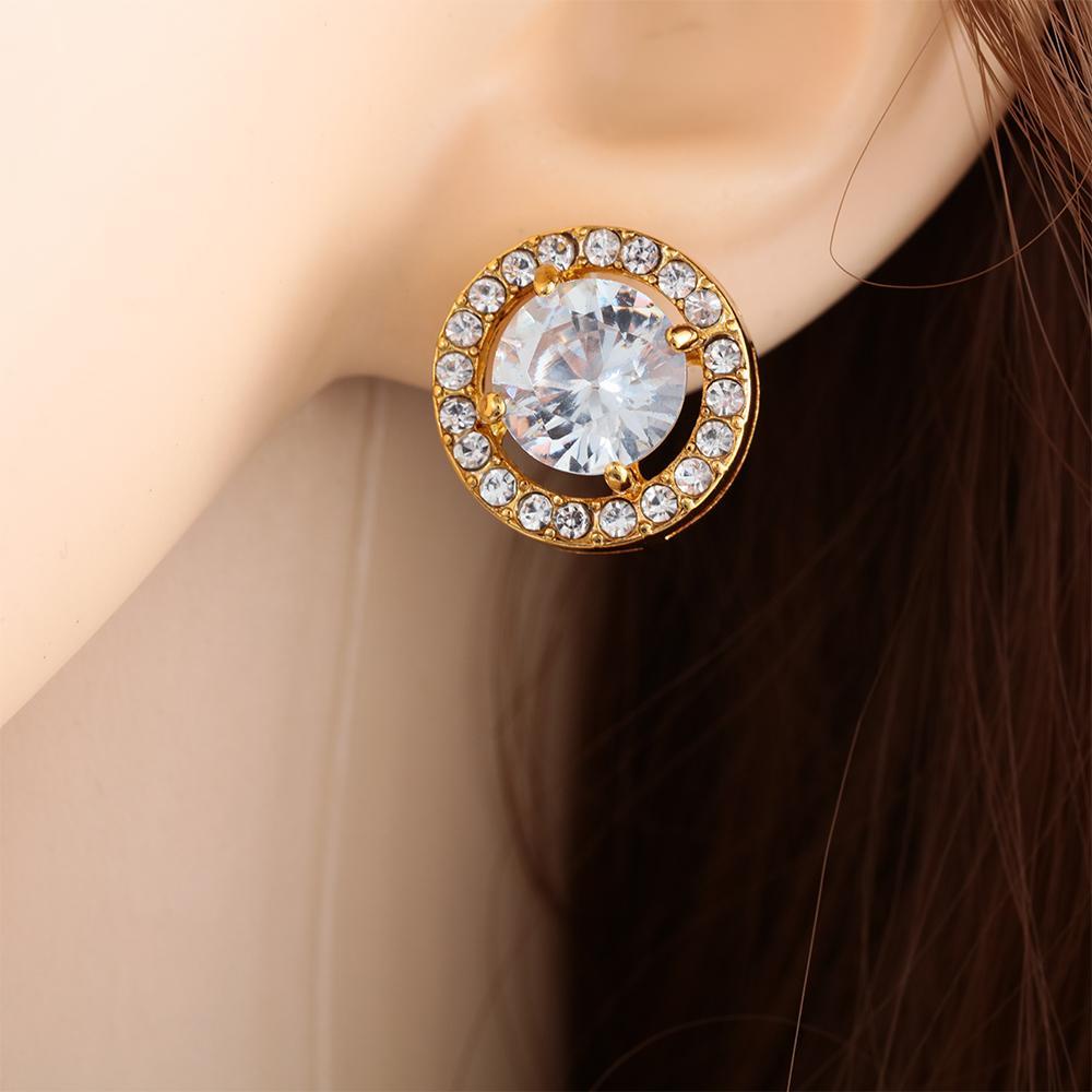 Khuyên Tai Thời Trang Cho Đám Cưới|Trang Sức Vòng Cổ Màu Trắng Cho Nam Và Nữ