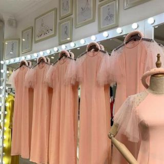 Áo dài cao cấp tay voan lụa mỹ co giãn kèm quần. ÁO DÀI BẢO HIẾU