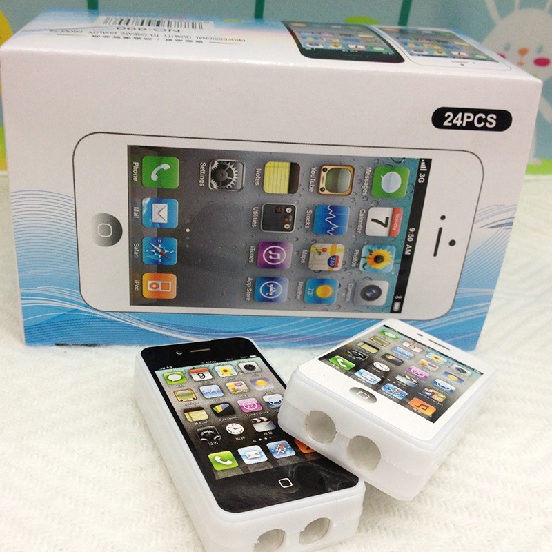 Gọt bút hình Iphone siêu cute cho bé