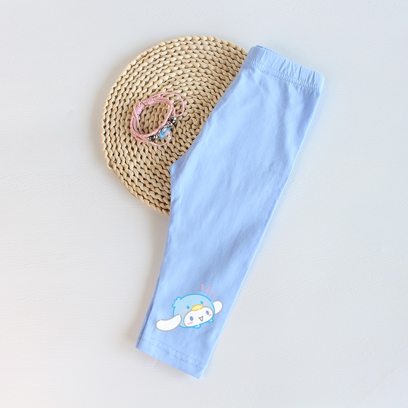 Quần Legging In Họa Tiết Hoạt Hình Dễ Thương Cho Bé Gái