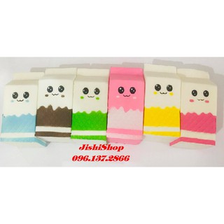 squishy hộp sữa dễ thương