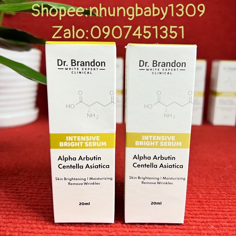 Serum Alpha Arbutin + Cantella Asiatica trắng da mờ nám,chống lão hoá da