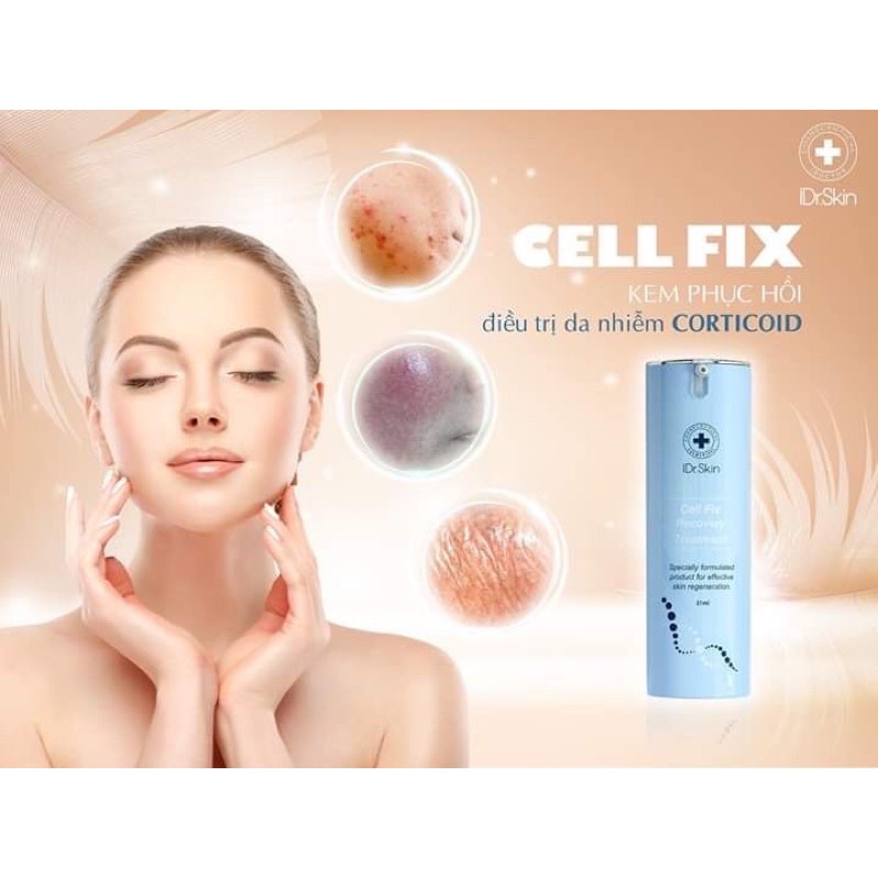 KEM THẢI ĐỘC- PHỤC HỒI CORTICOID , NHIỄM ĐỘC CHÌ CELL FIX IDr.SKIN