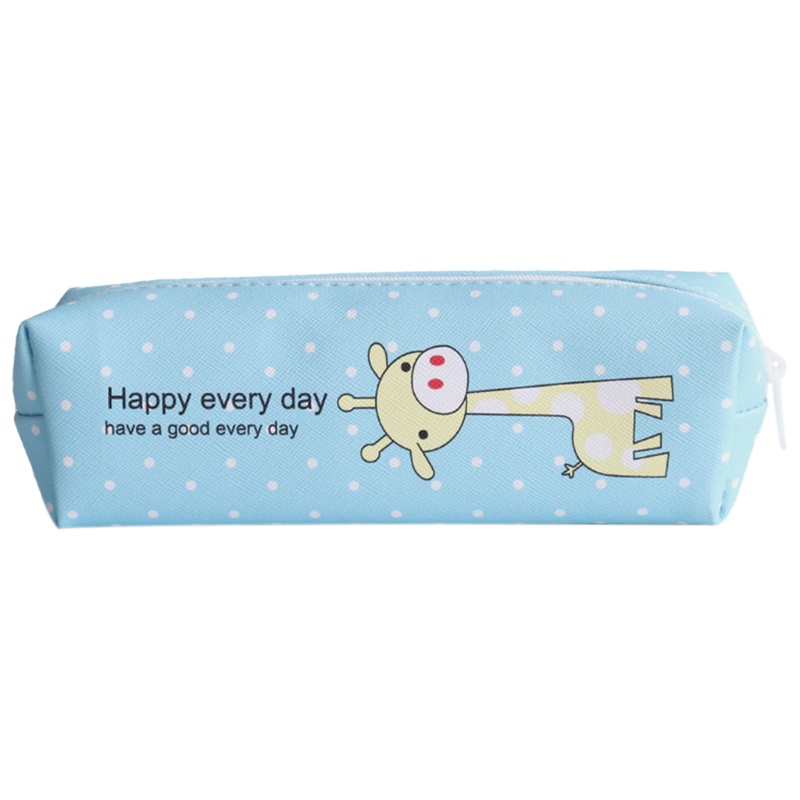 Túi Đựng Đồ Trang Điểm Bằng PU Họa Tiết Hoạt Hình Cho Học Sinh