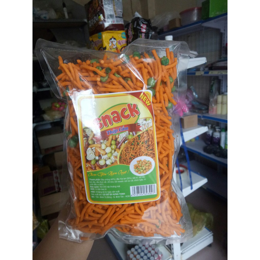 Bim bim que đậu hà lan 500gr