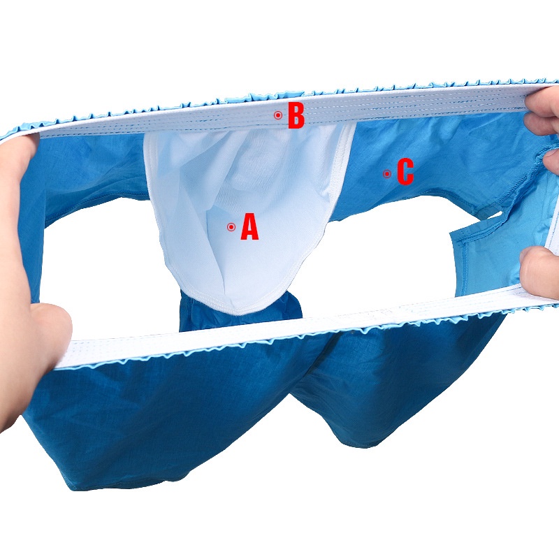 Quần Lót Boxer Cotton Nguyên Chất Thoáng Khí Thoải Mái Có Túi Hình Mũi Tên Cho Nam 146