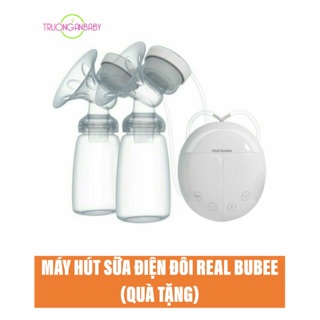 MÁY HÚT SỮA ĐIỆN ĐÔI REAL BUBEE(TẶNG 5 ỐNG BÓN SỮA VÀ BỘ CỌ BÌNH)
