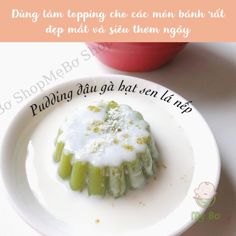 VỤN DỪA SẤY HỮU CƠ LÀM BÁNH, SMOOTHIE GÓI LẺ 50g
