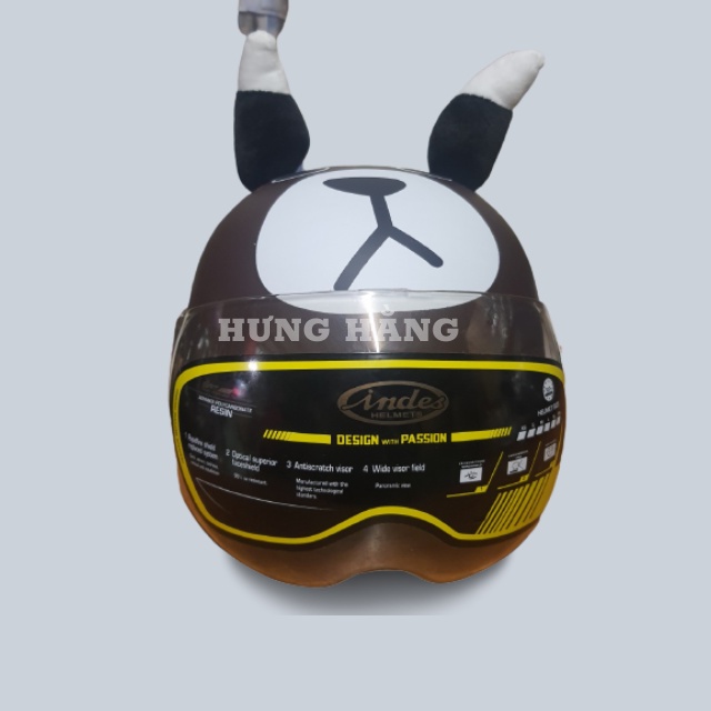 nón bảo hiểm hình picachu có tai siêu cute đáng yêu mũ bảo hiểm trẻ em cho bé từ 1 tuổi