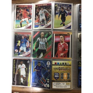 Thẻ cầu thủ Match Attax/Panini các loại