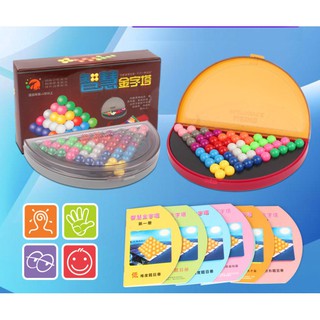 638 Puzzlia Câu Đố Viên Bi - Trò Chơi Kim Tự Tháp