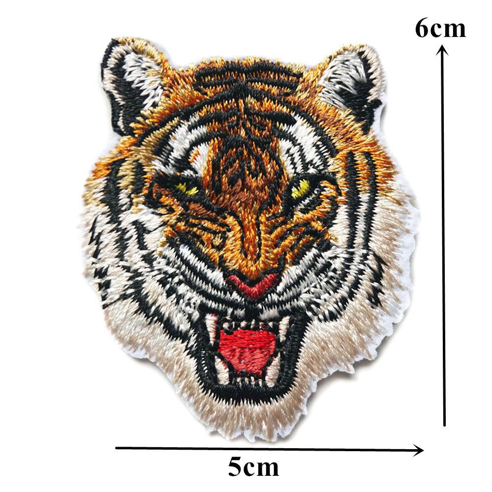 Miếng Dán Quần Áo Hình Con Hổ