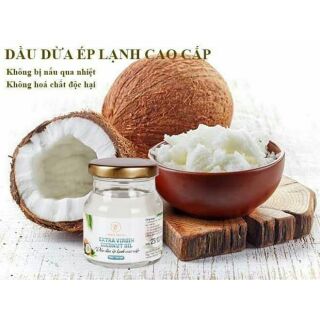DẦU DỪA ÉP LẠNH- LOẠI CAO CẤP - HANDMADE