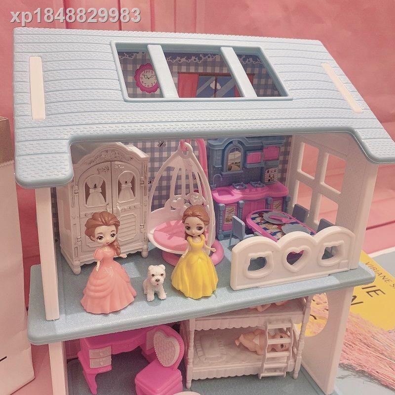 Đồ Chơi Lắp Ráp Ngôi Nhà Búp Bê Barbie Xinh Xắn