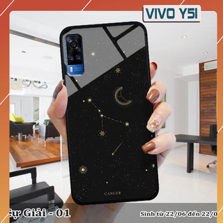 Ốp kính Vivo Y51 2020 in cung hoàng đạo
