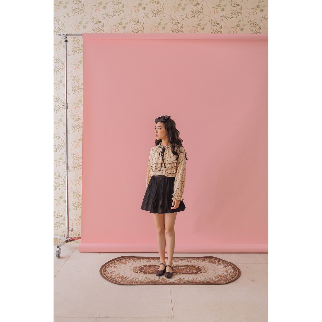 [Mã WASKT304 giảm 15% tối đa 30K đơn 99K] Chân váy Pleated Skirt (Đen) | BigBuy360 - bigbuy360.vn