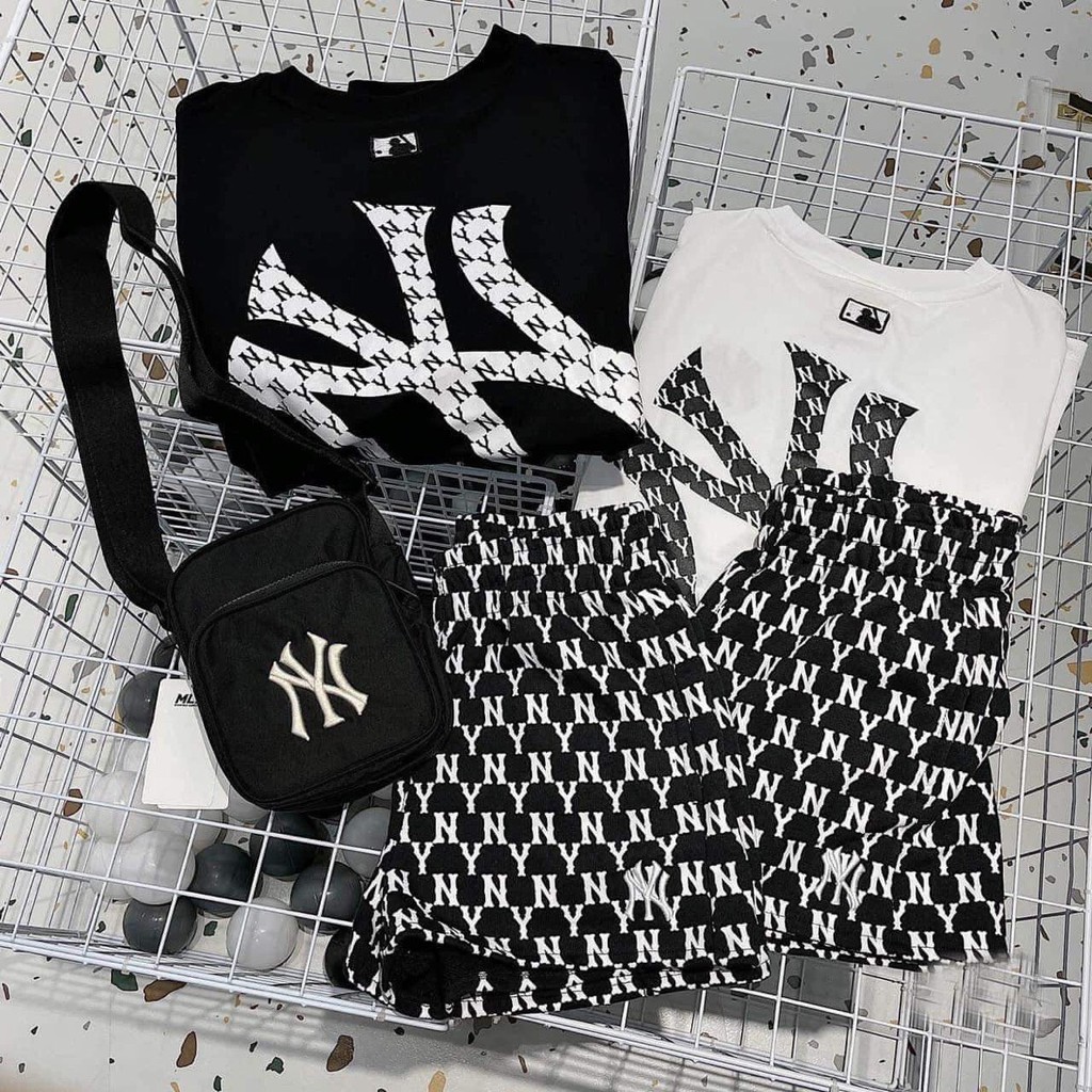 Bộ Đồ Ngủ Đùi NY Tay Ngắn – Bộ Ngủ Cộc Tay Nữ Chất Liệu Cotton Cao Cấp Free size dưới 60kg | BigBuy360 - bigbuy360.vn