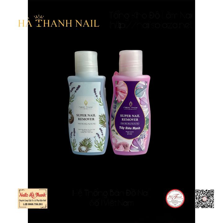 [ Hàng Chính Hãng ] Axetone , Acetone Nước Rửa Móng Tay Ngọc Thủy 125ml