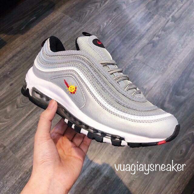 🔥 ẢNH THẬT 🔥 Giày Air Max 97 Bạc