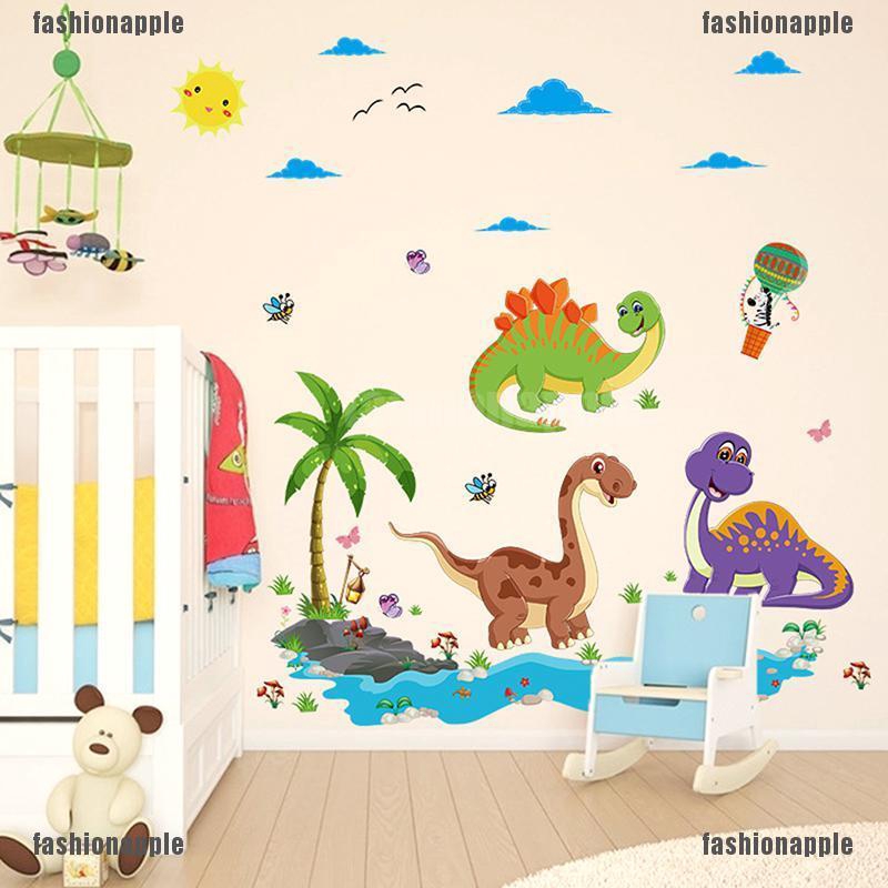 ❀❀ Sticker Dán Tường Hình Khủng Long Trang Trí Phòng Cho Bé