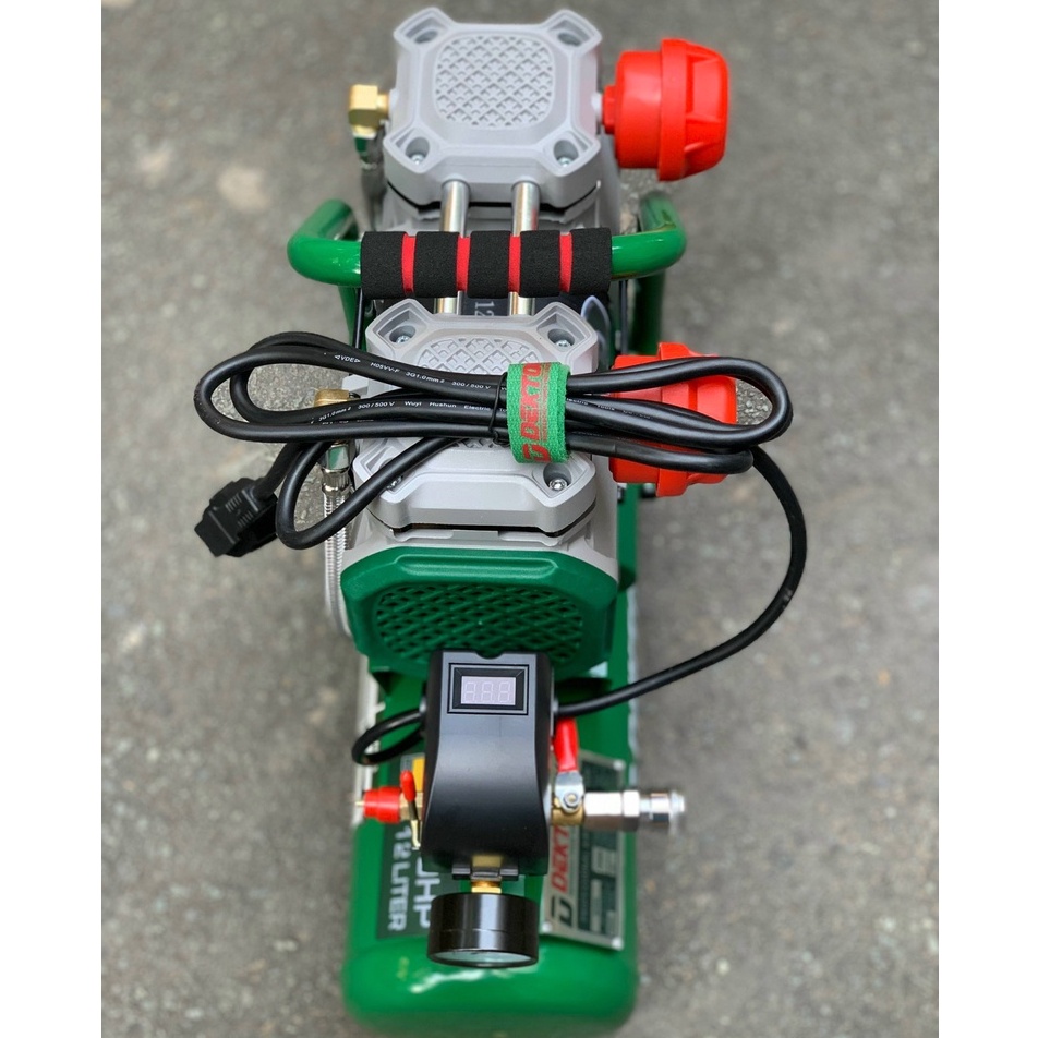 Nén Khí Không Dầu Dekton DK-AC3912 2HP/1500W/ Bình 12L - Lưu Lượng 200L/Phút