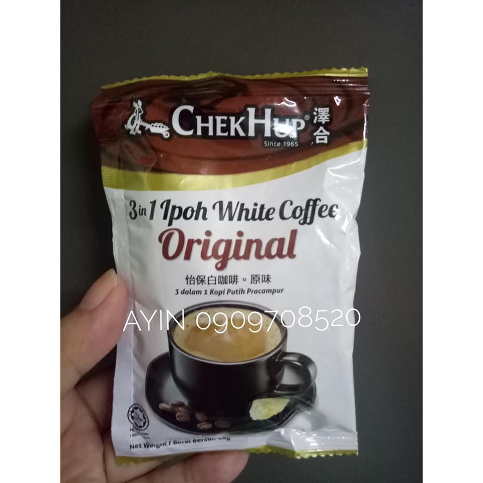 Cà phê trắng Chek Hup White Coffee Malaysia ( Rich ( King ) / Original / Coffee &Creamer / Less Sweet ) | BigBuy360 - bigbuy360.vn