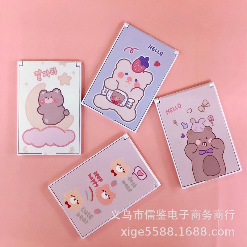 Gương bỏ túi mini hình cô gái xinh MolangShop